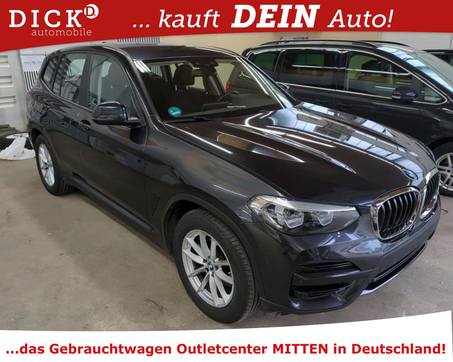 Fahrzeugabbildung BMW X3 xDr. Aut LED/NAVI/SHZ/DAB/PDC/8Fa
