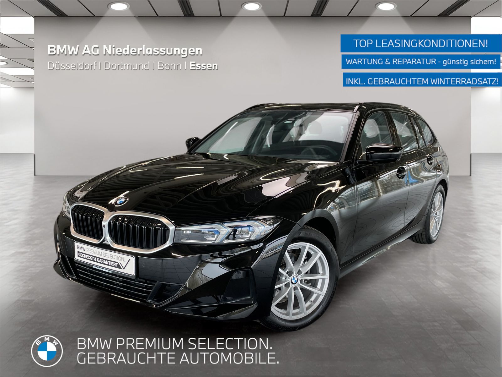 BMW 318d Touring Leasing ab 380,00€³ AHK LED