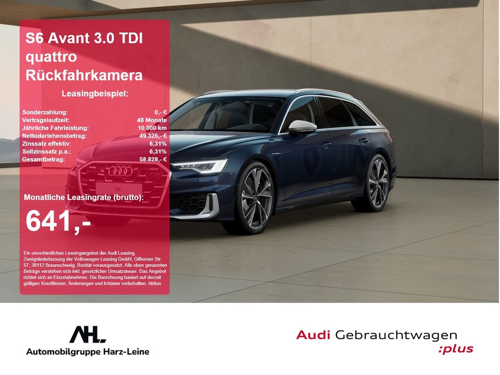 Audi S6 Avant 3.0 TDI quattro Rückfahrkamera 3xKlima
