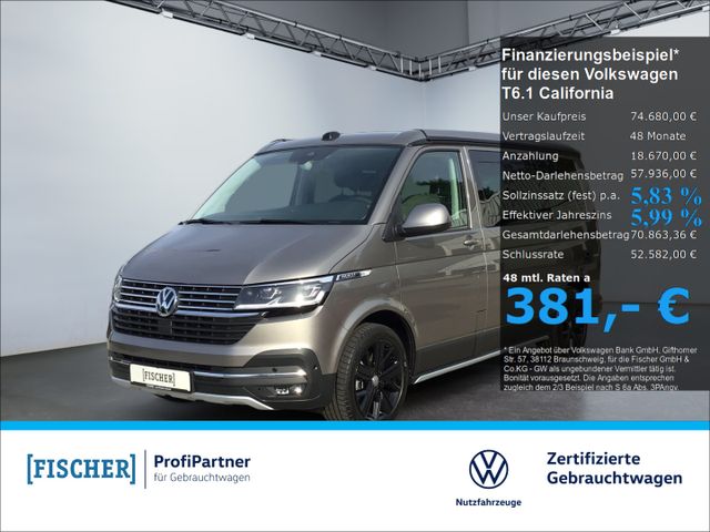 Volkswagen T6.1 California Ocean 2,0 TDI DSG Markise StdHZG