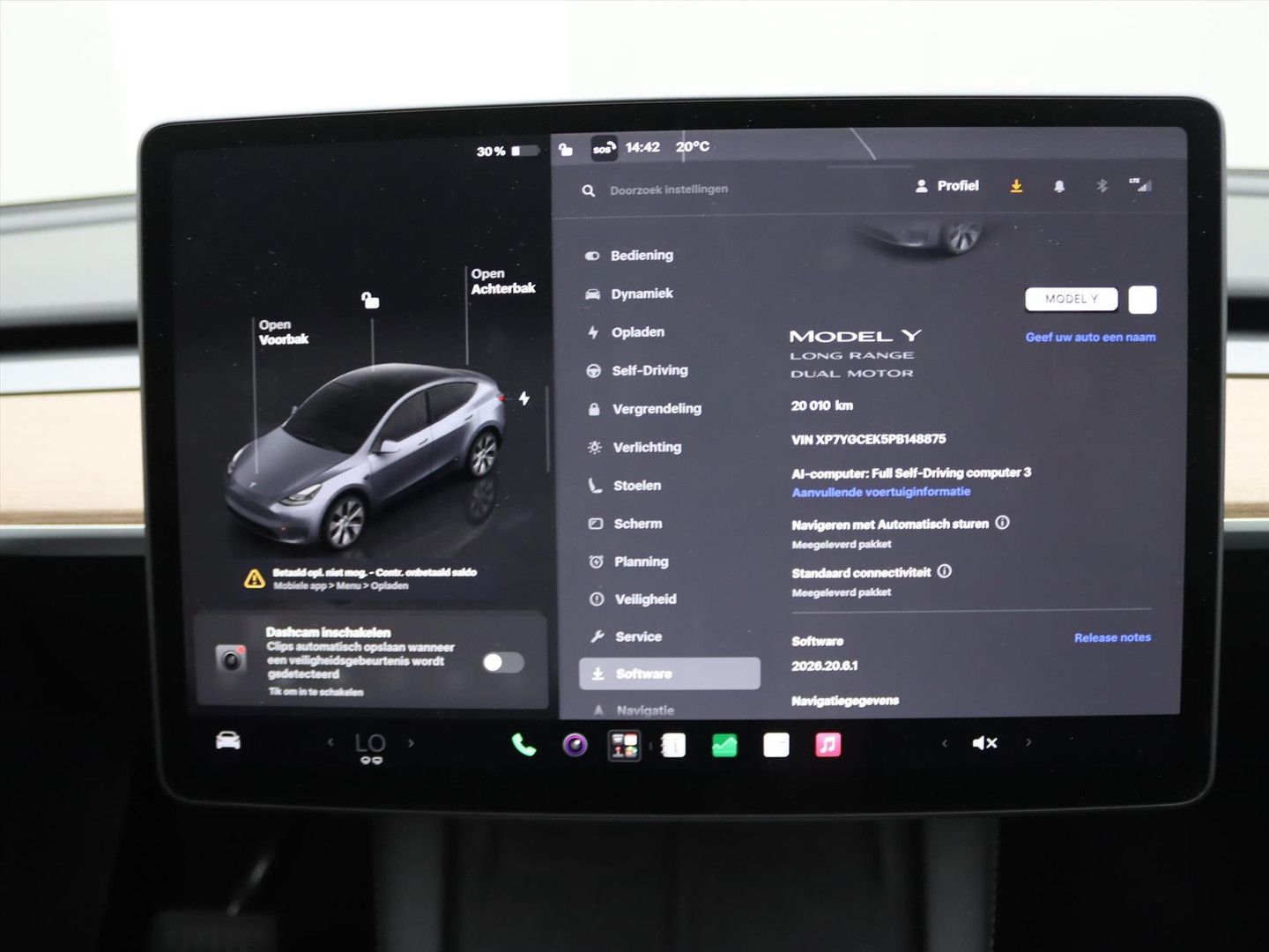 Tesla Model Y Long Range AWD 351pk 96,6% SoH [ QUICKSI imagem 3