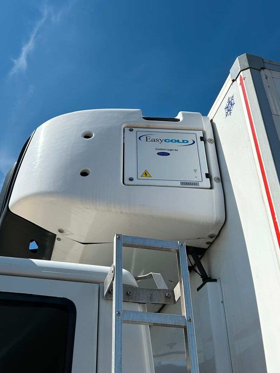 Fahrzeugabbildung Iveco 120E21 Kühlkoffer, Carrier, Dhollandia