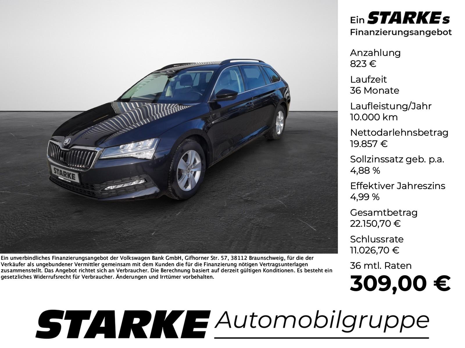 Skoda Superb Combi 1.5 TSI DSG Ambition  AHK Navi LED 