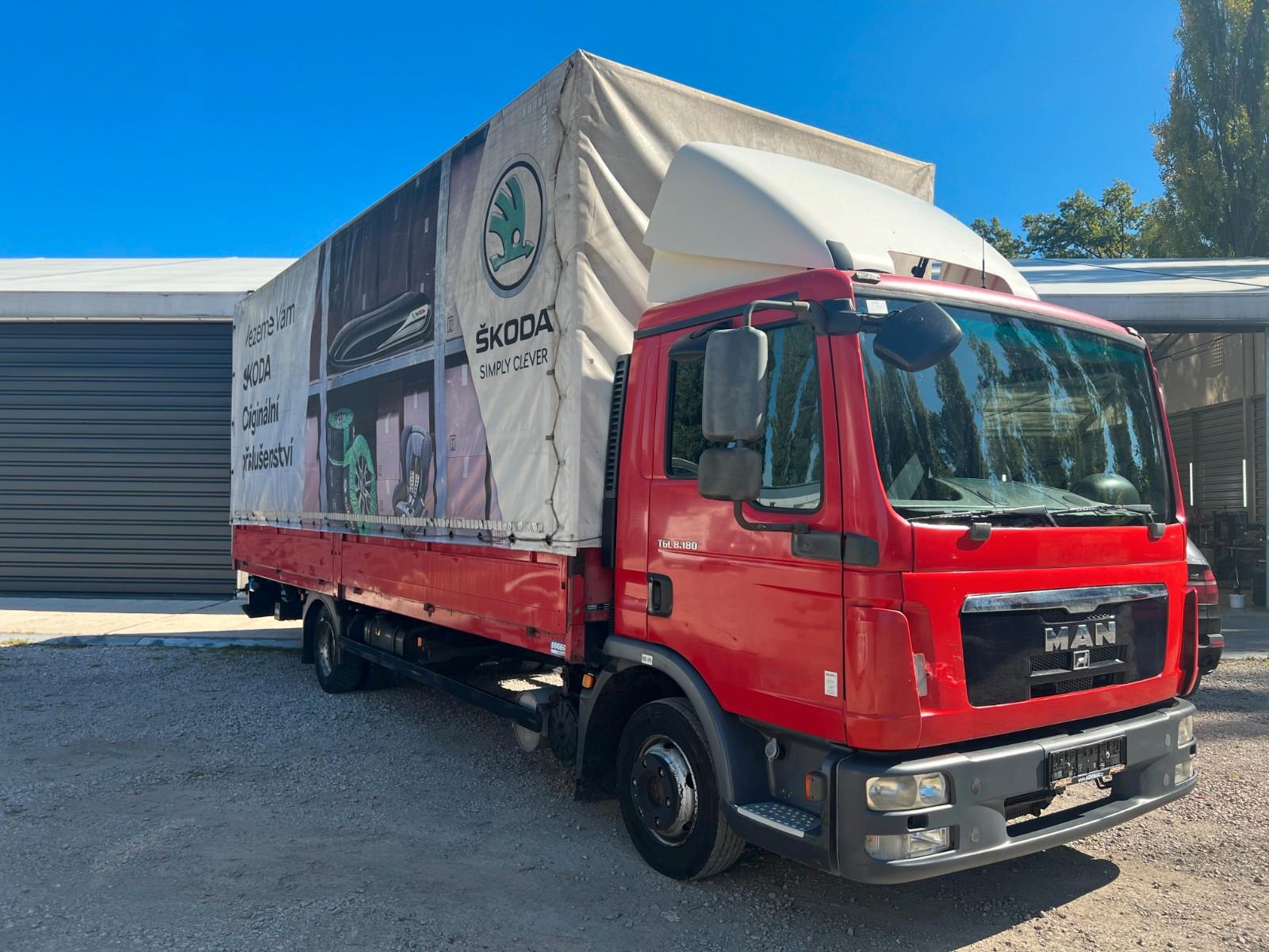 MAN 8.180, LADEBOARD, AC