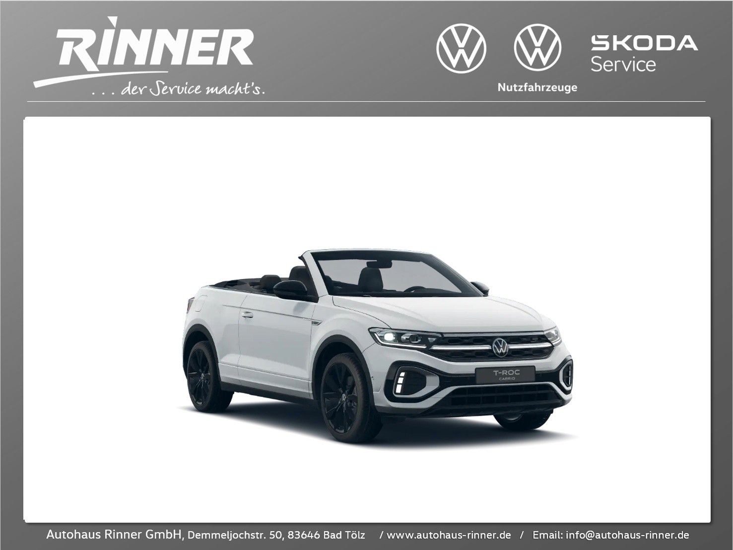 Volkswagen T-Roc Cabriolet R-Line 1,5l TSI 110kW DSG