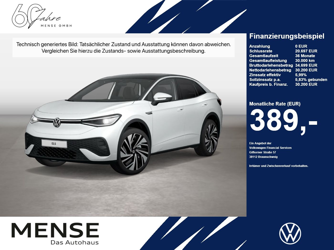 Volkswagen ID.5 Pro Performance IQ.Light Matrix CarPlay AHK