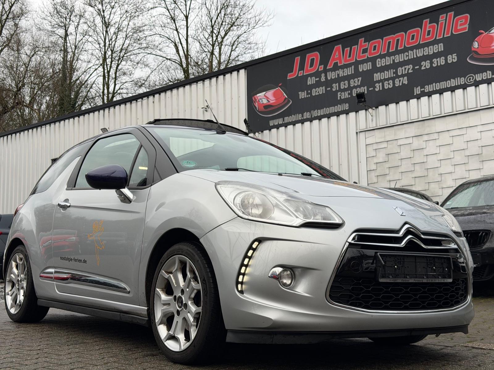 Citroën DS3 THP 155 SportChic Cabrio "Navi/Klimaaut/6.Ga