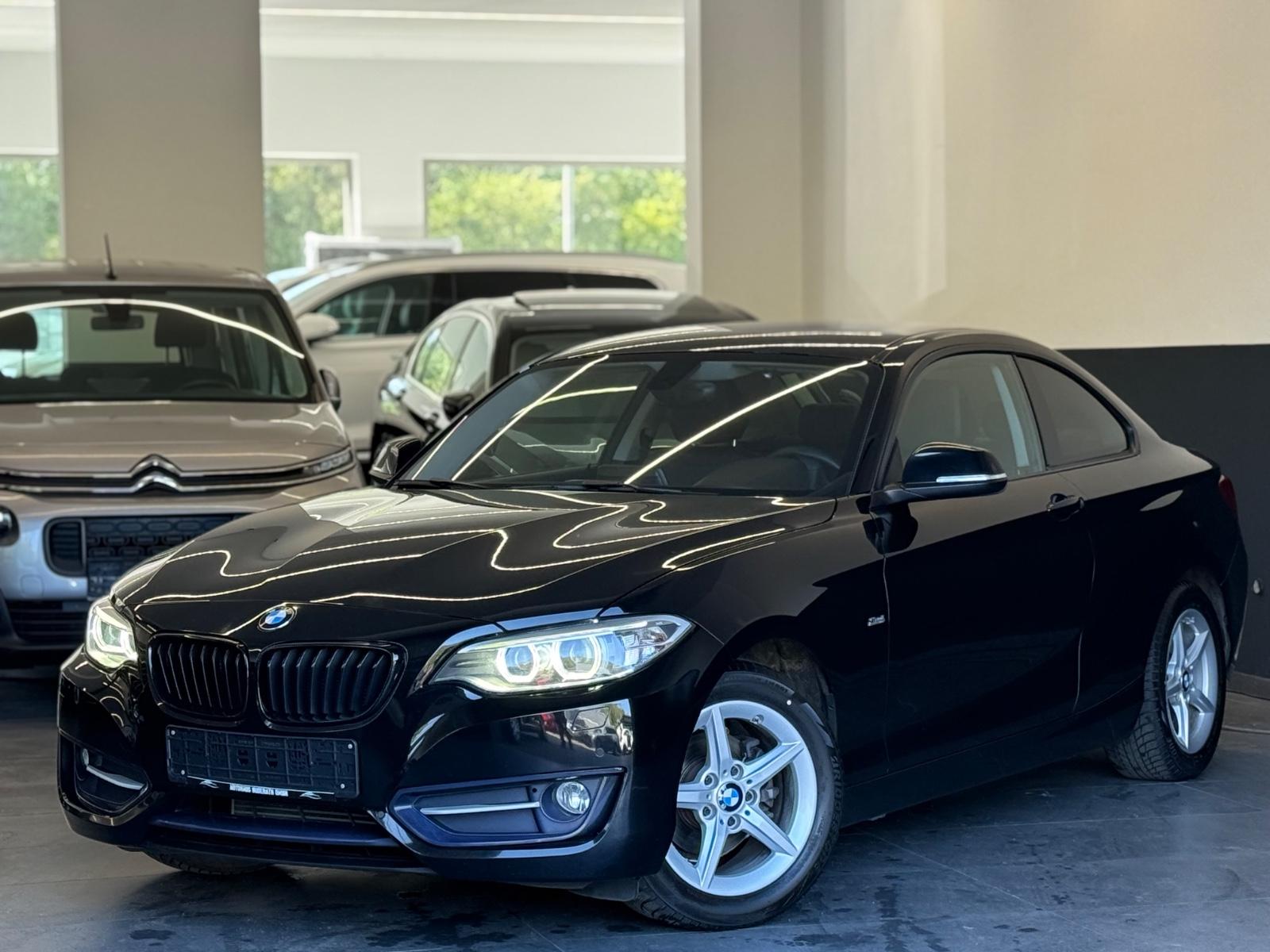 BMW 218 d Coupe Sport Line.Navi.LED.Leder.PDC.SHZ