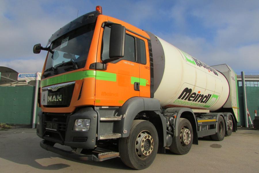 MAN TGS 35.400 8x2 BL - FAUN ROTOPRESS 525 - Nr: 616