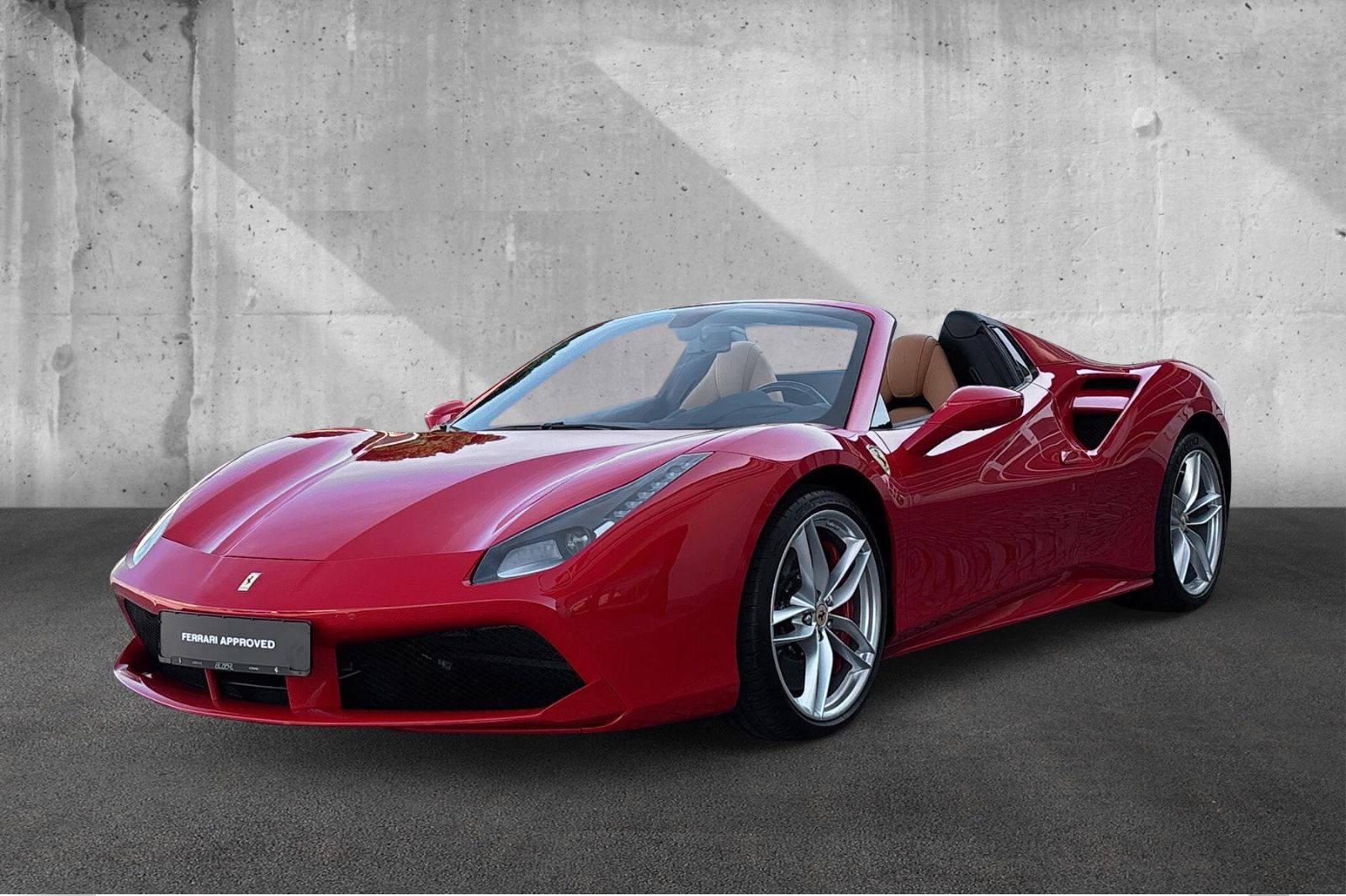 Fahrzeugabbildung Ferrari 488 Spider*Carbon*LED*Beifahrerdisplay*Dt. Auto*