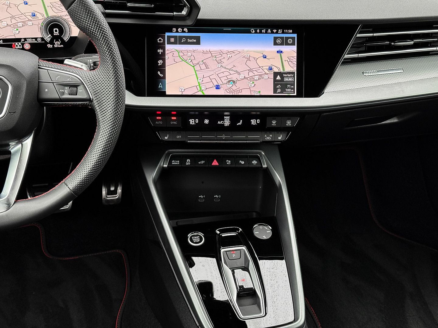 Audi A3 Sportback TFSIe 2x S line Black LED Navi Kom foto 10
