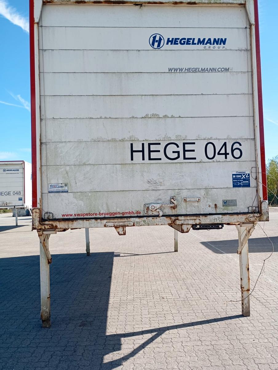 Krone Anhänger Container Wechselbrücke Koffer 2007