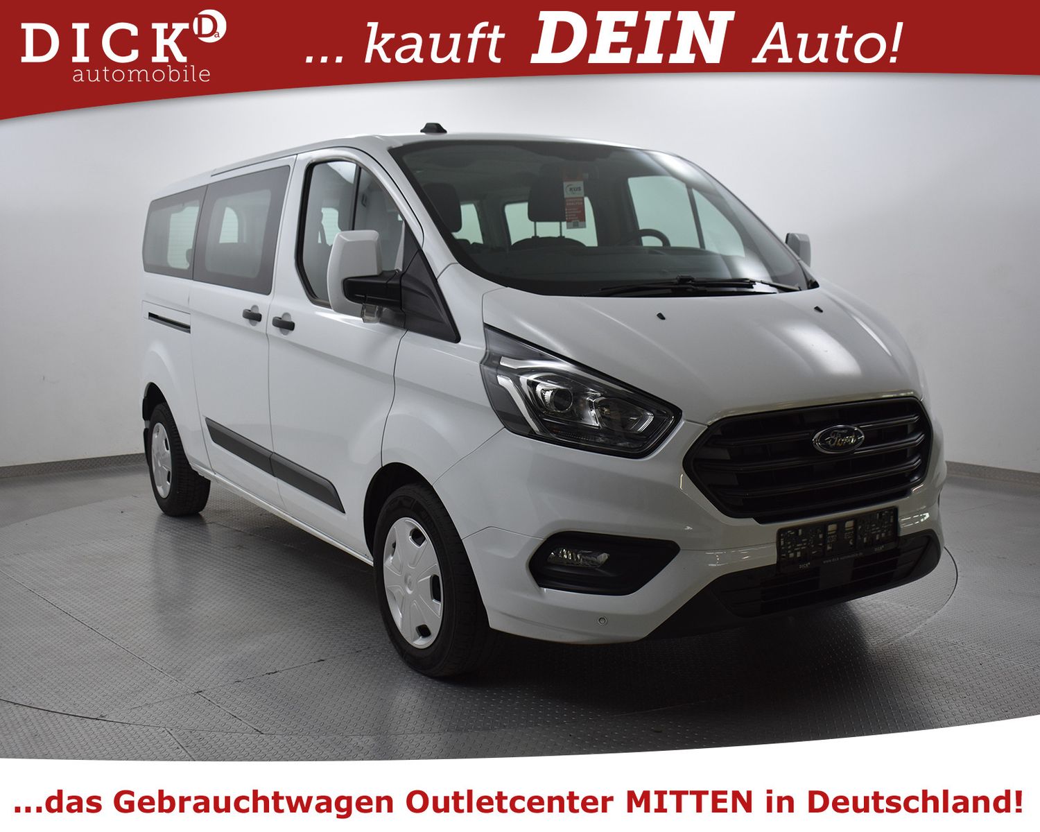 FORD Tourneo Cust 320 L2 Trend 9-SITZE+KLIMA+PDC+TEMP - Image 2