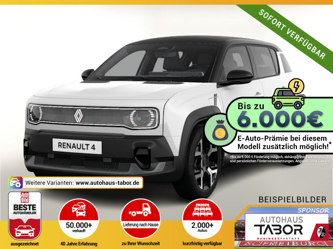 Renault 4 Techno plein sud 150 Comfort Range UVP-12%*