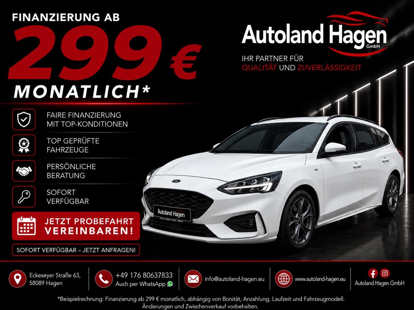 Ford Focus *FINANZIERUNG 299€ + GARANTIE*