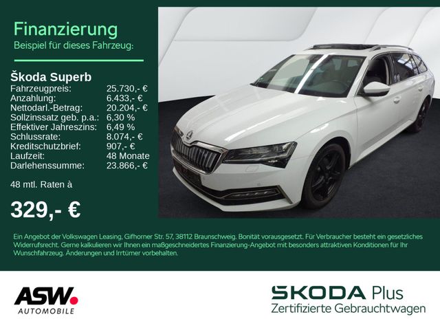 Skoda Superb iV Combi Style 1.4 TSI LED 360° Pano AHK