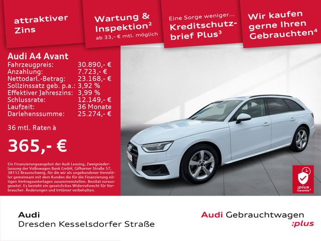 Audi A4 Avant 35 TFSI advanced AHZV DAB LED Navi