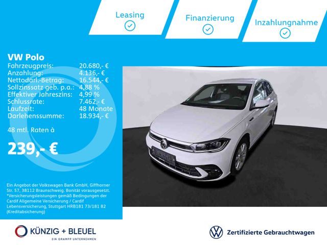 Volkswagen Polo R-Line 1,0 TSI Nav*LED*SHZ*ACC*CarPlay