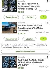 Volkswagen VW Bora Variant 1.9 TDI 6 Gang Schalter AR... - Volkswagen Bora: TDI