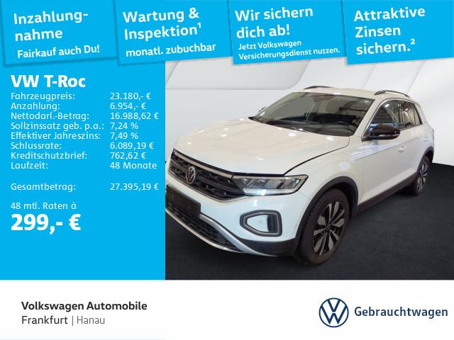 Volkswagen T-Roc Life GOAL 1.0 TSI 85kW 6-Gang LED NAVI APP