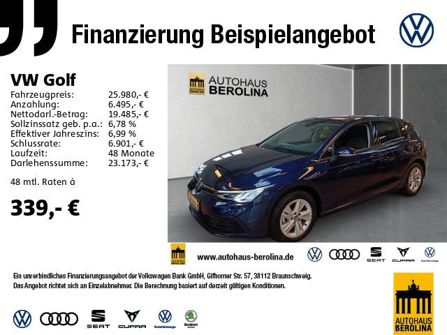 Volkswagen Golf VIII 1.5 eTSI Life DSG *ACC*NAV*R-CAM*SHZ*