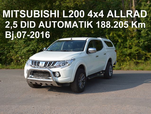 Mitsubishi L200 2,5 D-ID 4WD 4x4 ALLRAD DOPPELKABINE CAMERA