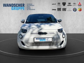 Fiat 500C e Cabrio 42kWh blaues Dach Klima+SHZ+Carpla
