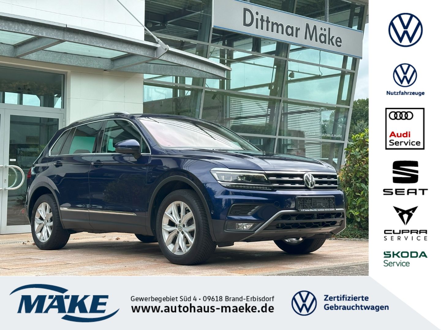 Tiguan Highline 2.0TDI DSG 4motion AHV RFK LED P