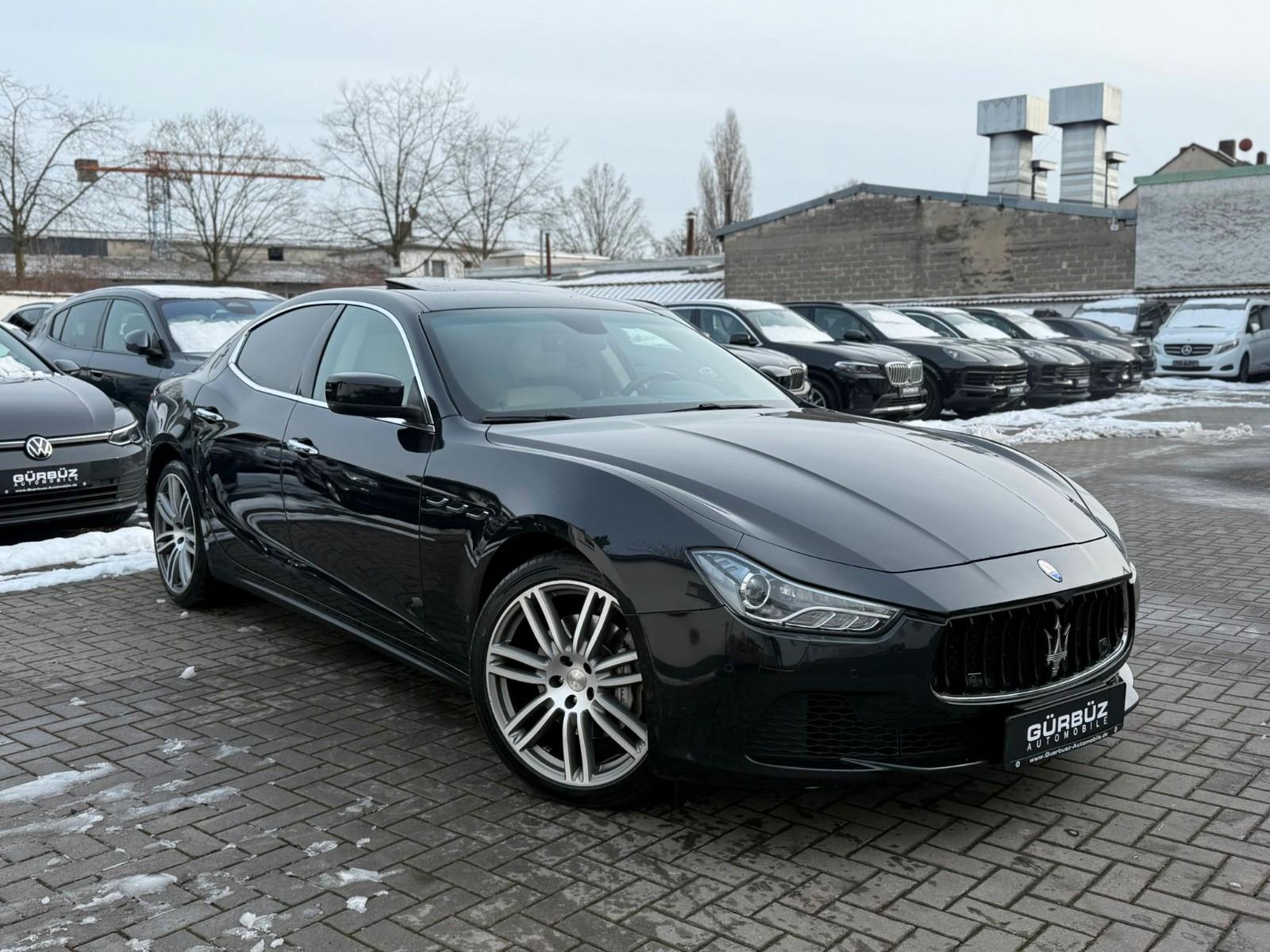 Maserati Ghibli 3,0 Diesel *GSD*Leder Beige*Szhg*20"