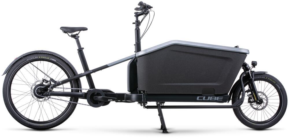 Cube Cargo Hybrid 500 flashgrey´n´black Transportrad 