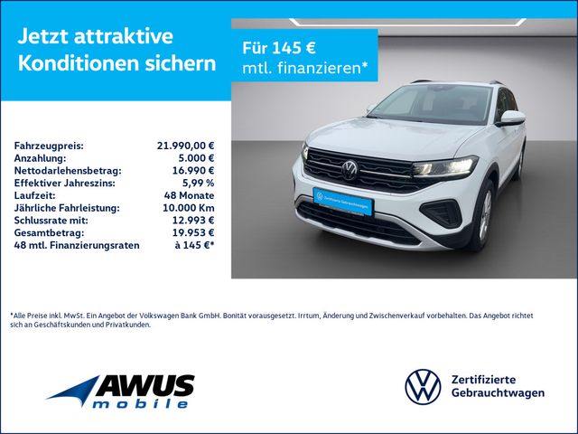 T-Cross 1.0TSI DSG Life