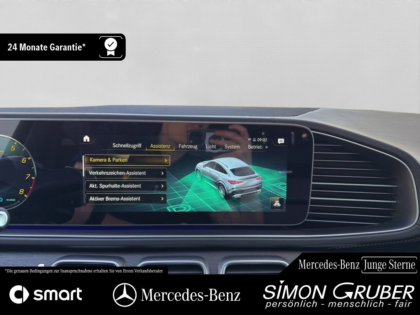 Fahrzeugabbildung Mercedes-Benz GLE 63 S 4M Coupé Pano AHK Burmester Drivers 360