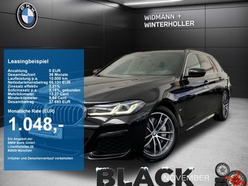 Ein BMW 540 540i xDrive Touring M Sport Laser HUD DA+ Pano im Leasing