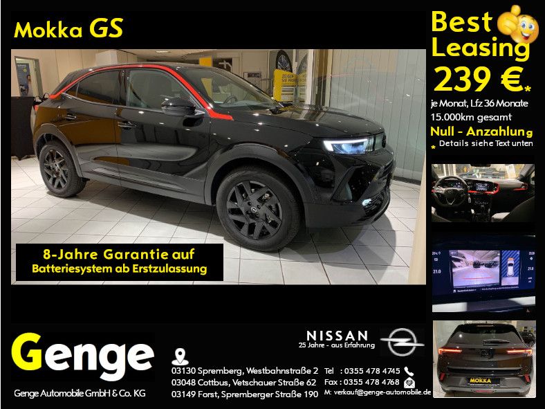 Opel Mokka-e GS Line Park & Go, Sitz & Lenkradheiz, P