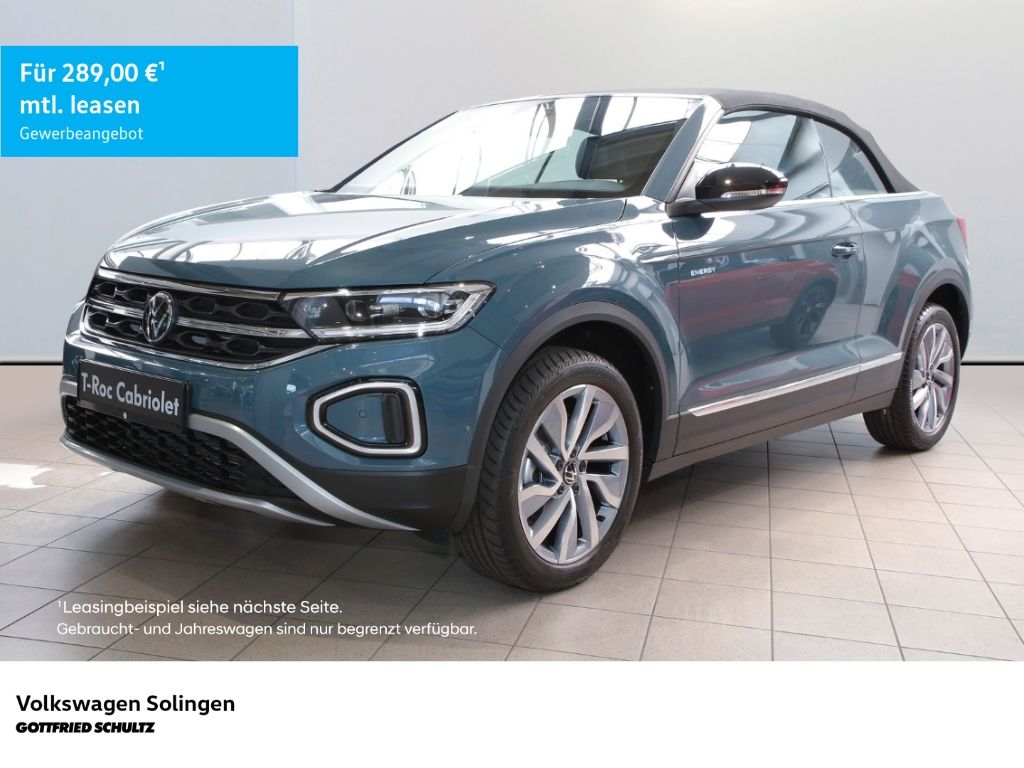 Volkswagen T-Roc Cabriolet 1.5l TSI ENERGY LED NAVI AHK KAM