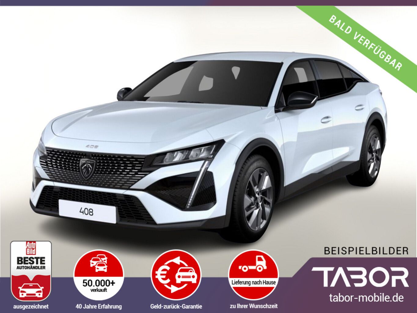 Peugeot 408 MHEV 145 eDSC6 Allure SHZ ACC Kam Keyl CarP