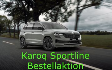 Skoda Leasing Angebot: Skoda Karoq "Sportline" BESTELLAKTION *frei