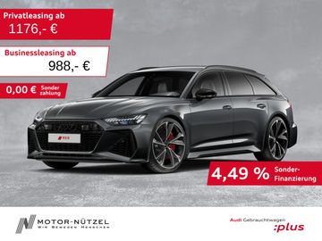 Audi Leasingangebot: Audi RS6 Avant TFSI QU MATRIX+NAVI+B&O+ACC+AHK+360°