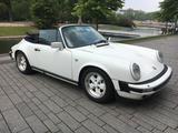 Porsche 911 Carrera Cabrio Oldtimer in wei... - Porsche: 911 Old
