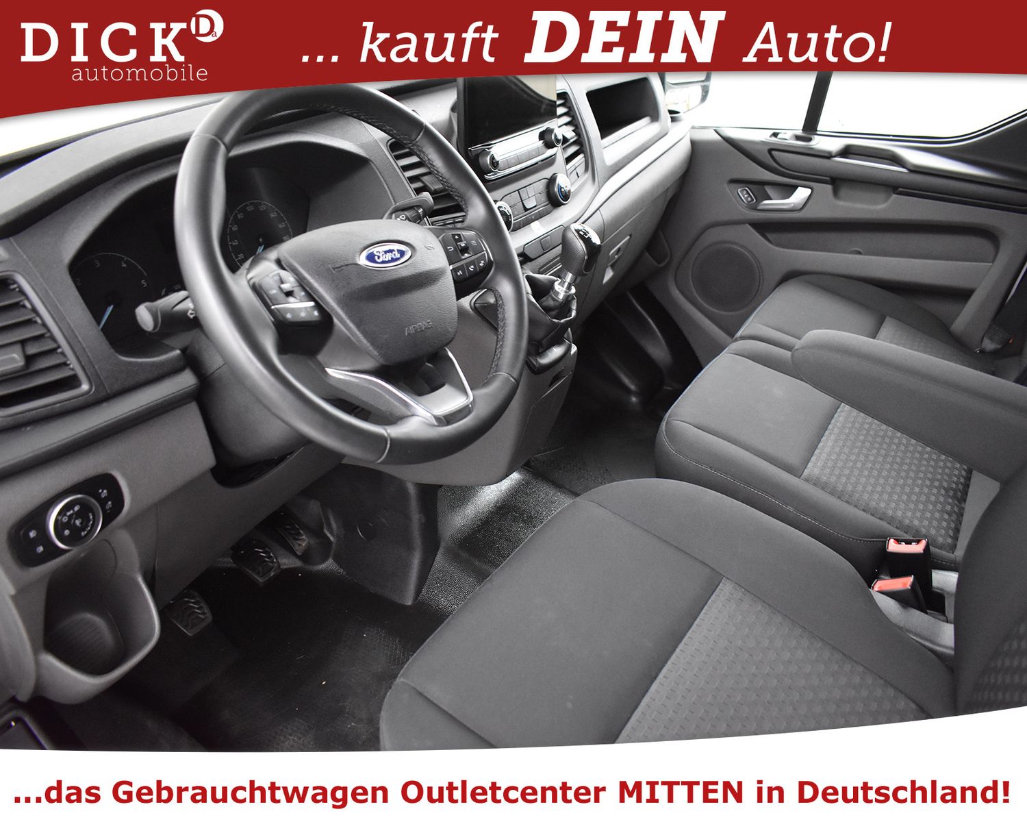 FORD Transit Cust 2.0d L2 >3SI+KLIMA+SHZ+TEMP+DAB+PDC - Image 10