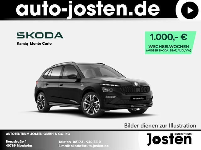 Skoda Kamiq Monte Carlo 1.5TSI Matrix-LED FahrAss.+ Wi