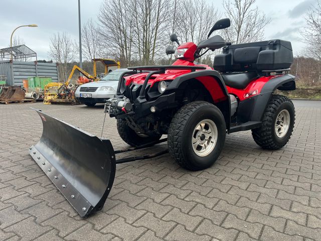 Linhai 550 Quad 4x4 AHK Schneeschild Koffer HU NEU