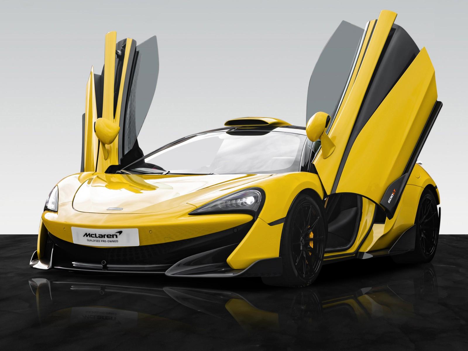 McLaren 600LT Coupé I Sicilian Yellow | MSO Roof Scoop