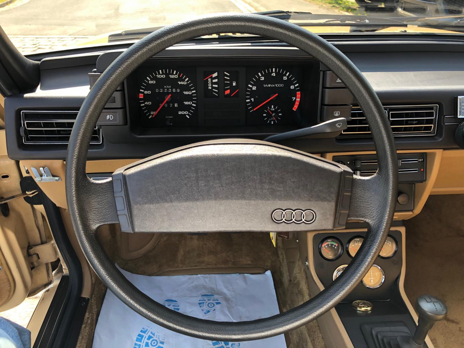 Audi 80 GLE Limousine 1. Hand Oldtimer