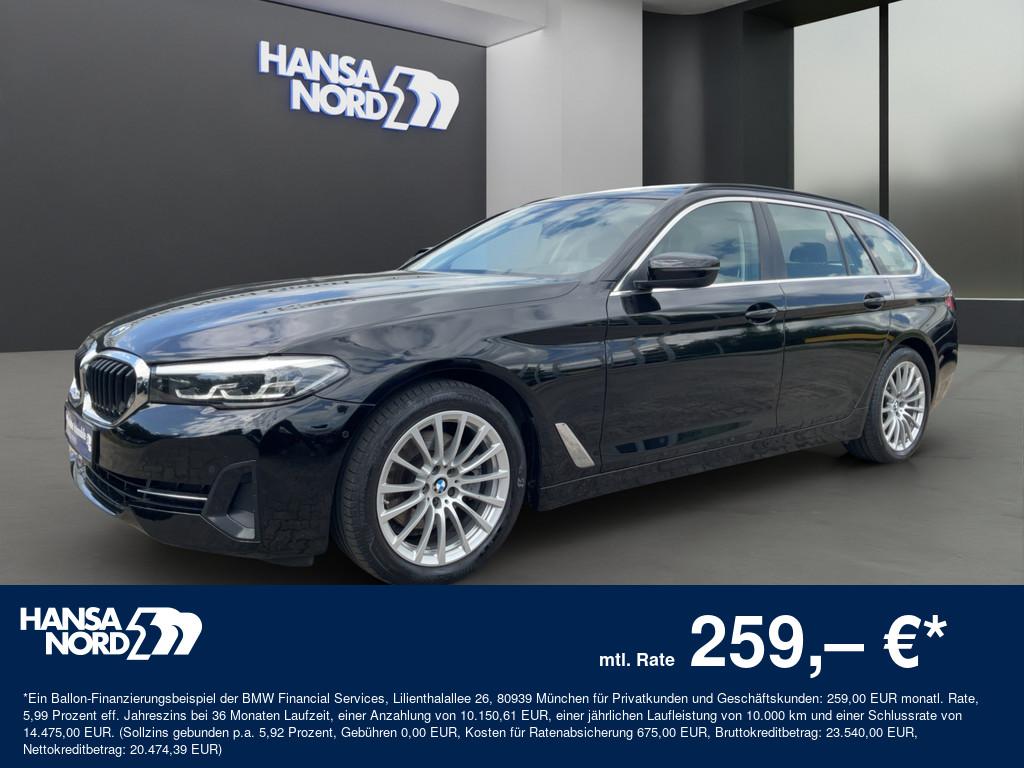 BMW 520d T. LED NAVI HUD PANO SPORTSITZ PDC 18" AHK