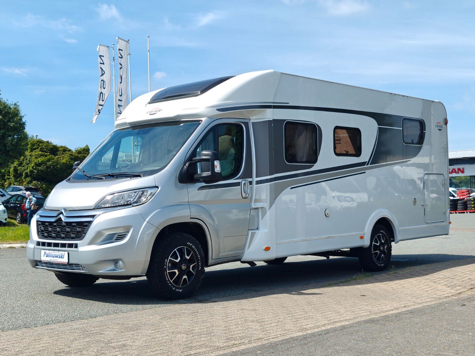 Fahrzeugabbildung Carado T-447 Clever+ Edition - SAT, TV, A/T, Hubbett -