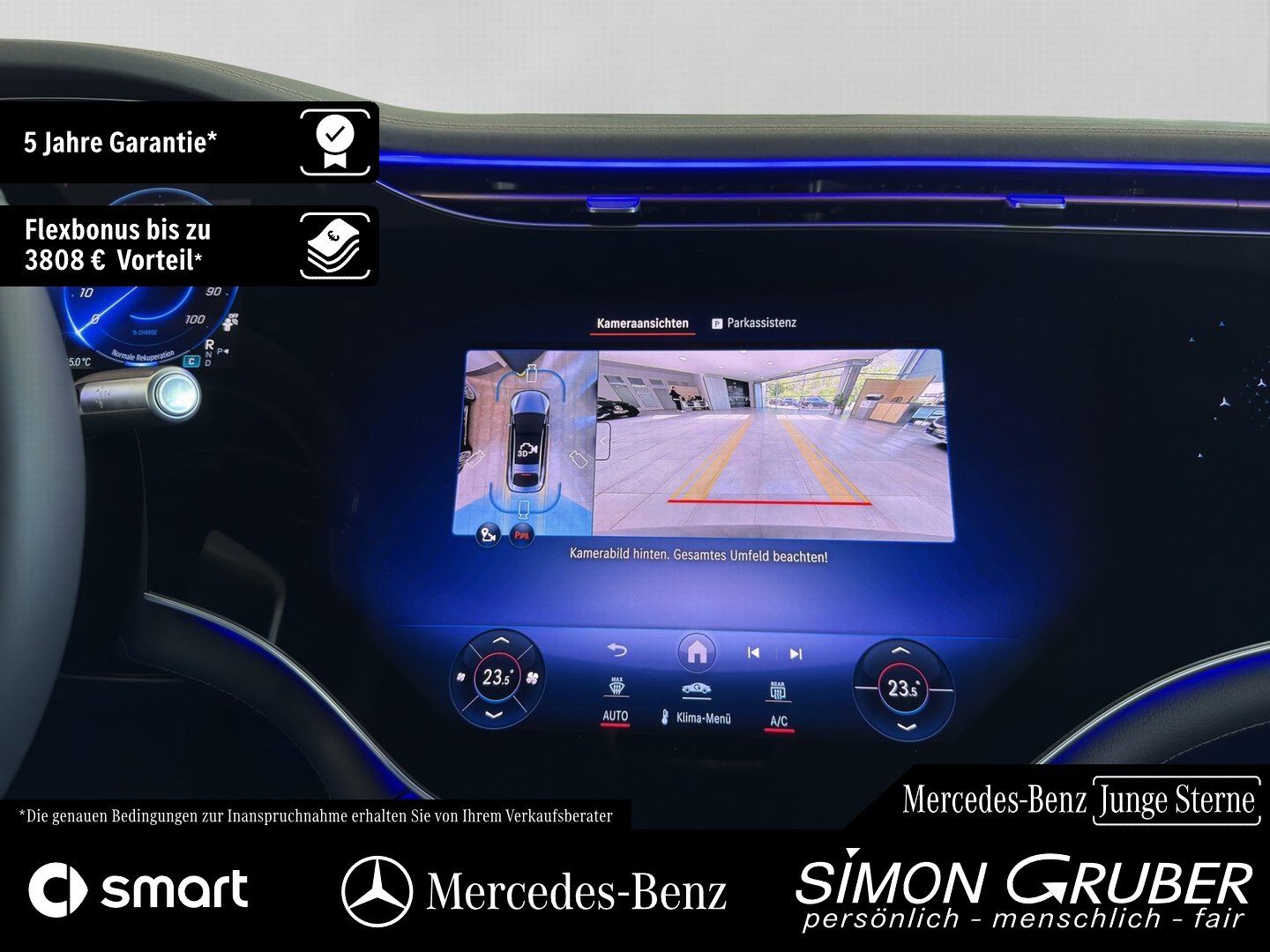 Fahrzeugabbildung Mercedes-Benz EQS 450 4M AMG Elec. Art Hyperscreen HAL Mod2026