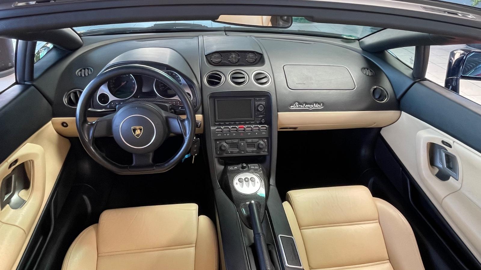 LAMBORGHINI GALLARDO SPYDER 5.0 V10 E-GEAR