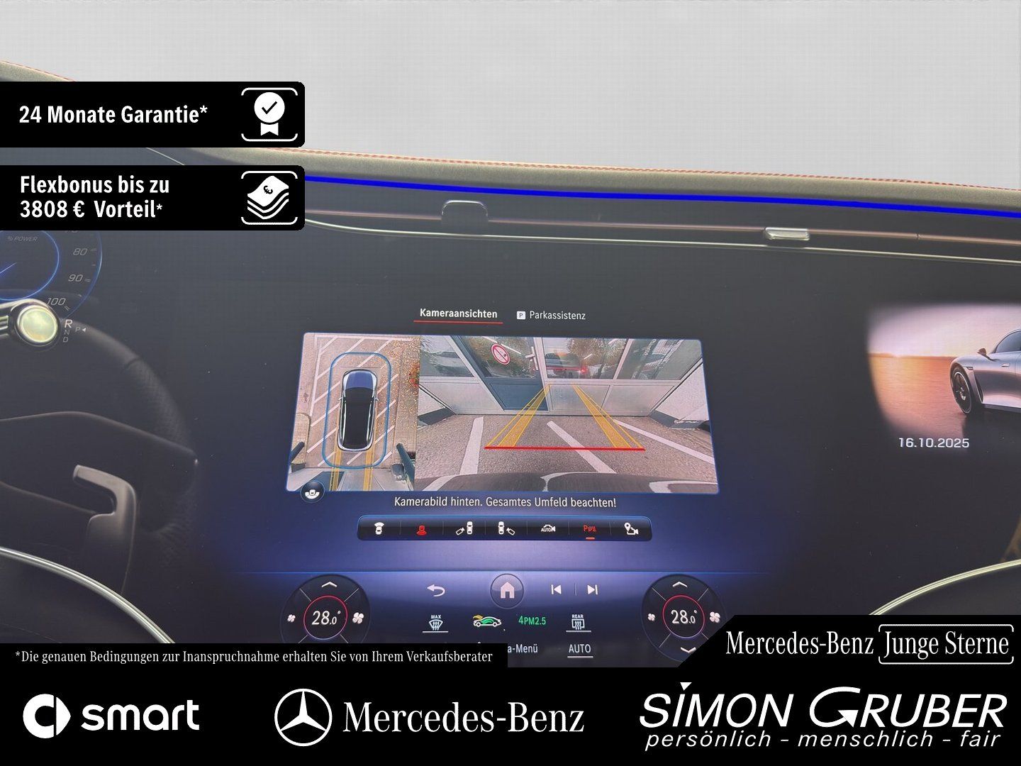 Fahrzeugabbildung Mercedes-Benz EQE 43 4M SUV AMG Night Pano HUD Sitzklima Nappa