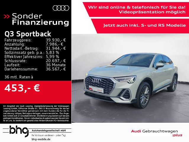 Audi Q3 Sportback 45 TFSIe S-line LED/ACC/Kamera/Assi